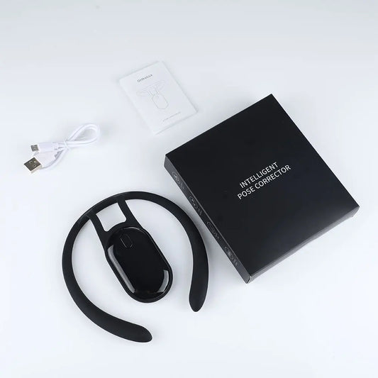Smart Posture Corrector Vibration Posture Training Reminder Sensor Back Posture Neck Hump Corrector for Adult Kids Lightweight